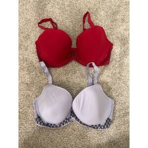 Wacoal La Femme Underwire T-shirt Bra Bundle (2)-32DD